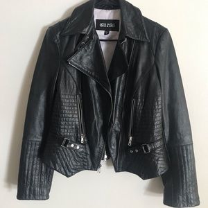 GUESS leather jacket